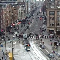 Amsterdam Dam Square webcam