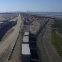 Vancouver Port freight railway webcam