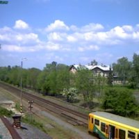 Zelznicni stanice Cachovice Railway station webcam