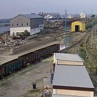 Port Kavkaz freight railway webcam