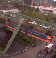 Wuppertal Schwebebahn Suspension webcam