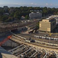 Gare de Geneva Lancy Pont Rouge railway webcam