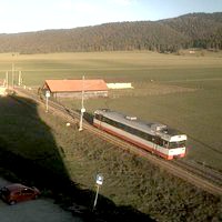 Bahn La Sagne Railway webcam