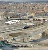 Umea Ostra East Railway Station webcam
