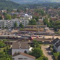 Bahnhof Lenzburg Railway Station webcam