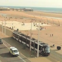 Blackpool Tramway webcam