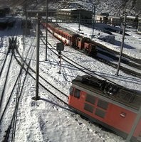 Bahnhof Andermatt Railway Station webcam