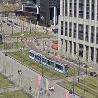 Rotterdam Centraal Station Light Rail webcam