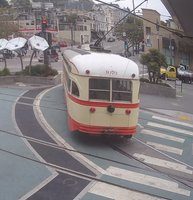 San Francisco Castro Street light rail webcam