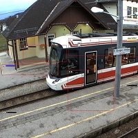 Bahnhof St-Georgen im Attergau Railway station webcam