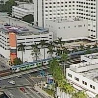 Miami Civic Center Metrolink Rapid Transit webcam