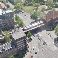 U-bahn Hamburg Mundsburg Station webcam