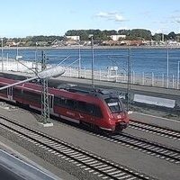 Bahn Warnemunde Railway webcam