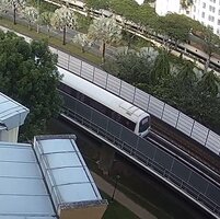 Woodlands Rapid Transit Station webcam