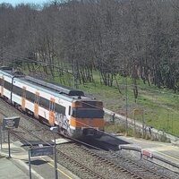 estación de ferrocarril Fornella De La Selva railway station webcam