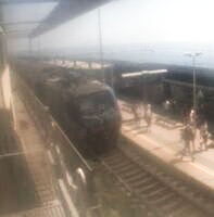 Stazione di Manarola Railway Station webcam