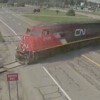 Trenton Michigan Railroad webcam