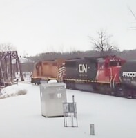 Cedar Falls Railroad webcam