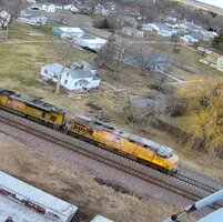 Franklin Grove Railroad webcam