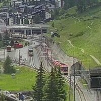 Bahnhof Zermatt Railway Station webcam