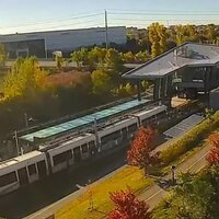Ottawa Cyrville Light Rail Station webcam
