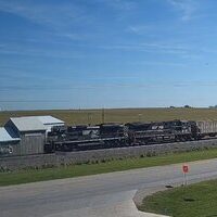 Clarence Iowa Railroad webcam