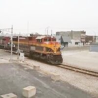 Calmar Iowa Railroad webcam