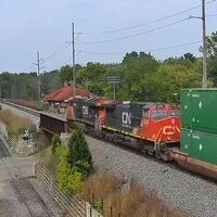 Waupaca Railroad webcam