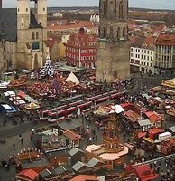 Strassenbahn Halle Tramway webcam