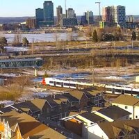 Ottawa Bayview Light Rail O-Train Station webcam