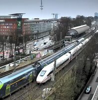 Hamburg Bahnhof Holstenstrasse Railway Station webcam