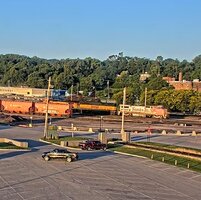 Burlington Iowa Railroad webcam